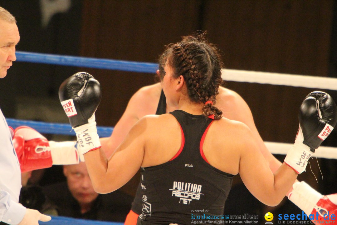 Rola El-Halabi vs. Victoria Cisneros: WM Boxkampf: Ulm, 10.05.2014