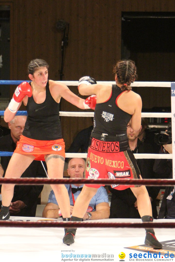 Rola El-Halabi vs. Victoria Cisneros: WM Boxkampf: Ulm, 10.05.2014