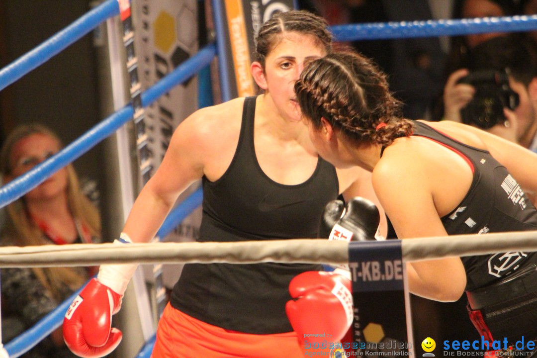 Rola El-Halabi vs. Victoria Cisneros: WM Boxkampf: Ulm, 10.05.2014