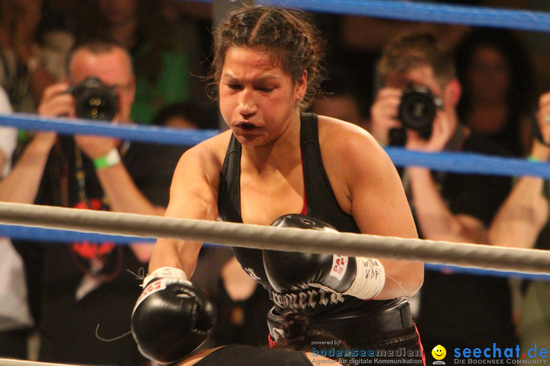 Rola El-Halabi vs. Victoria Cisneros: WM Boxkampf: Ulm, 10.05.2014