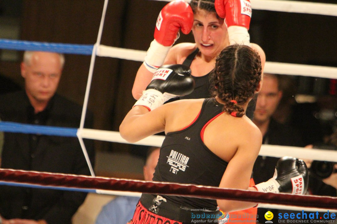 Rola El-Halabi vs. Victoria Cisneros: WM Boxkampf: Ulm, 10.05.2014