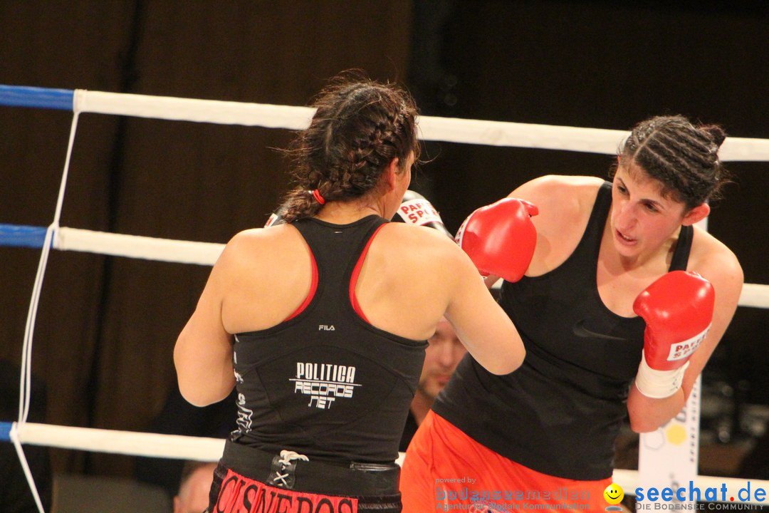 Rola El-Halabi vs. Victoria Cisneros: WM Boxkampf: Ulm, 10.05.2014