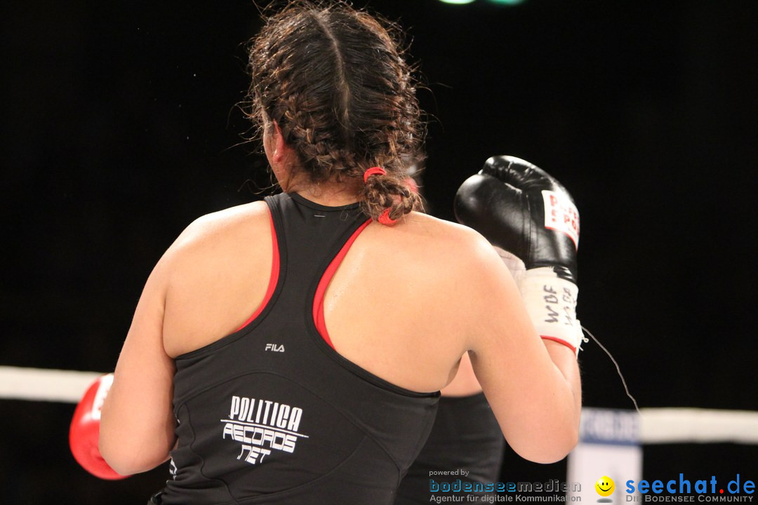 Rola El-Halabi vs. Victoria Cisneros: WM Boxkampf: Ulm, 10.05.2014