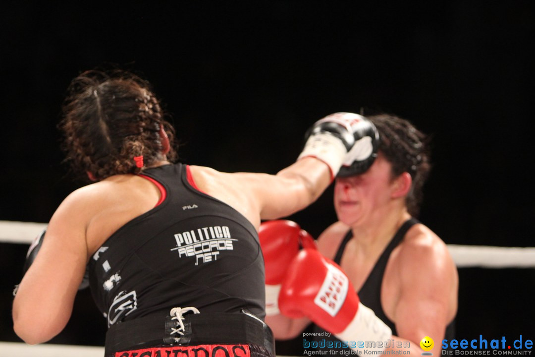 Rola El-Halabi vs. Victoria Cisneros: WM Boxkampf: Ulm, 10.05.2014