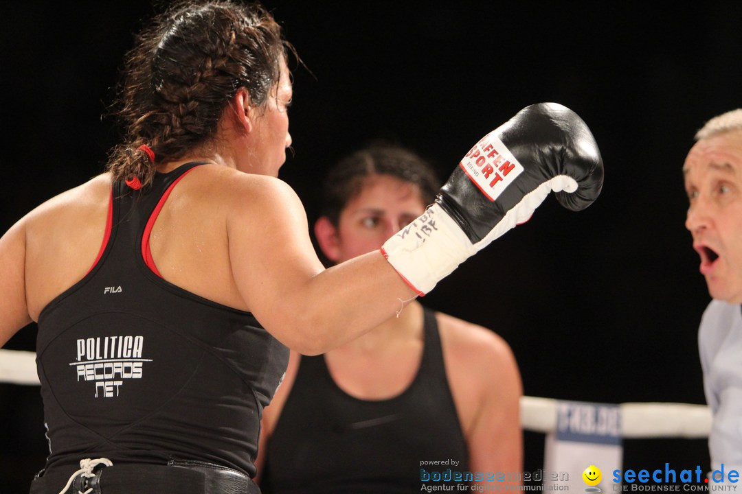 Rola El-Halabi vs. Victoria Cisneros: WM Boxkampf: Ulm, 10.05.2014