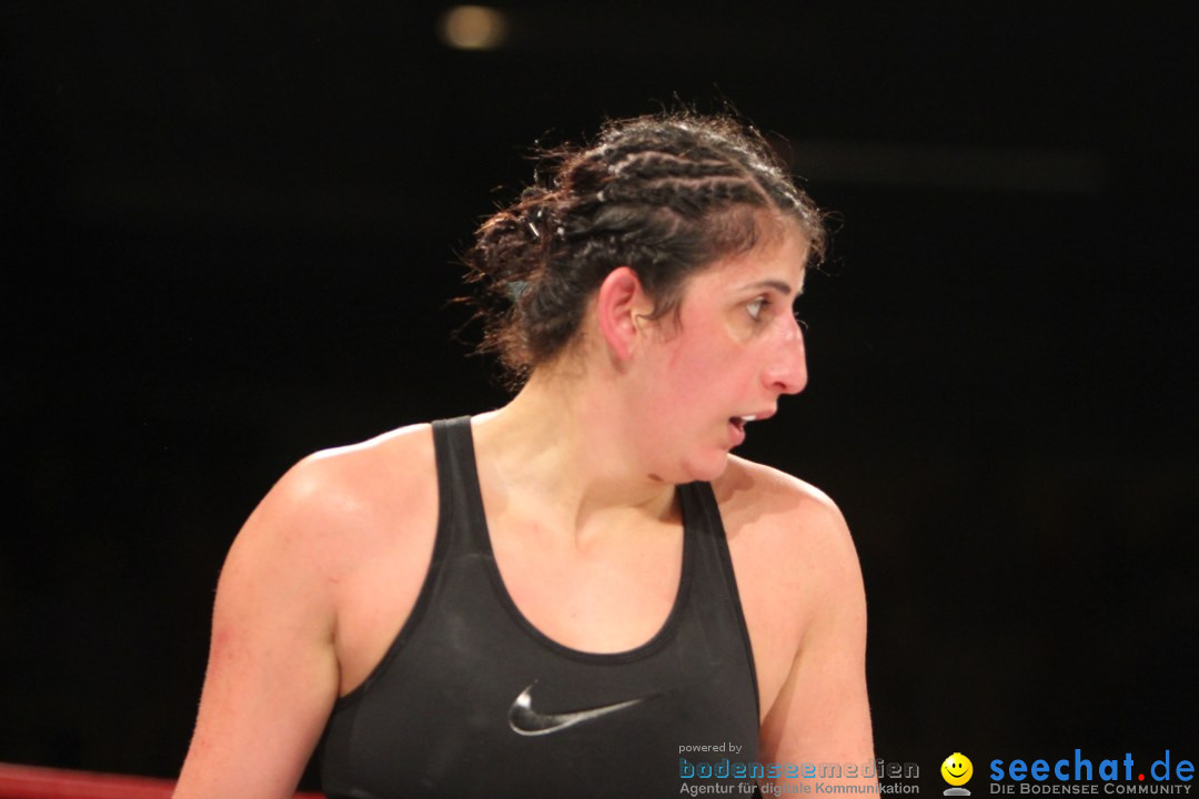 Rola El-Halabi vs. Victoria Cisneros: WM Boxkampf: Ulm, 10.05.2014