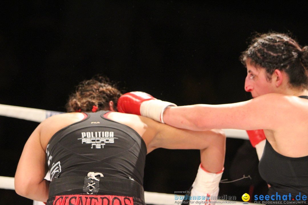 Rola El-Halabi vs. Victoria Cisneros: WM Boxkampf: Ulm, 10.05.2014