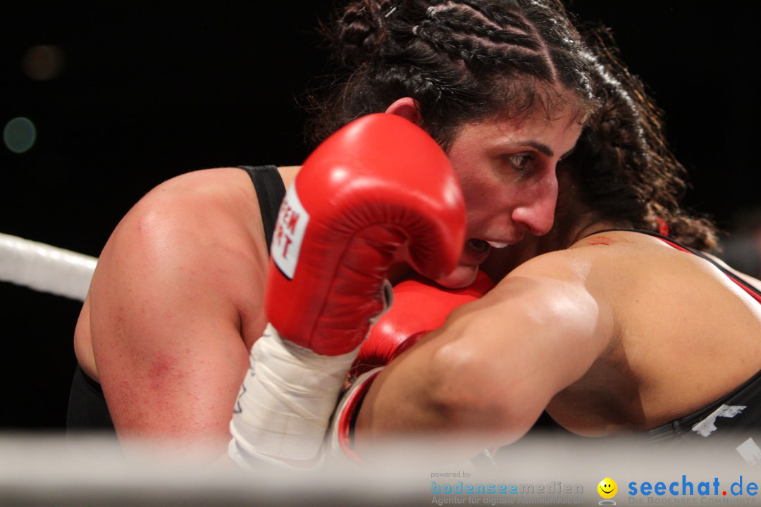 Rola El-Halabi vs. Victoria Cisneros: WM Boxkampf: Ulm, 10.05.2014