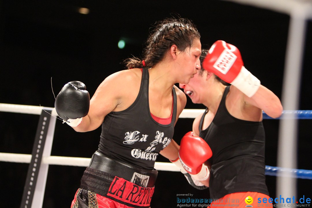 Rola El-Halabi vs. Victoria Cisneros: WM Boxkampf: Ulm, 10.05.2014