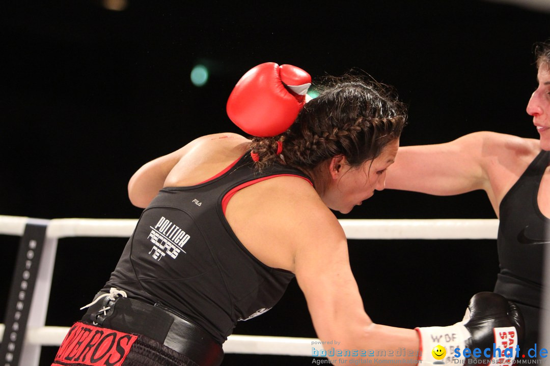 Rola El-Halabi vs. Victoria Cisneros: WM Boxkampf: Ulm, 10.05.2014