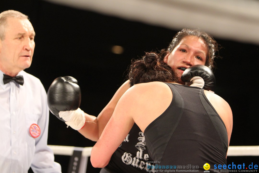 Rola El-Halabi vs. Victoria Cisneros: WM Boxkampf: Ulm, 10.05.2014