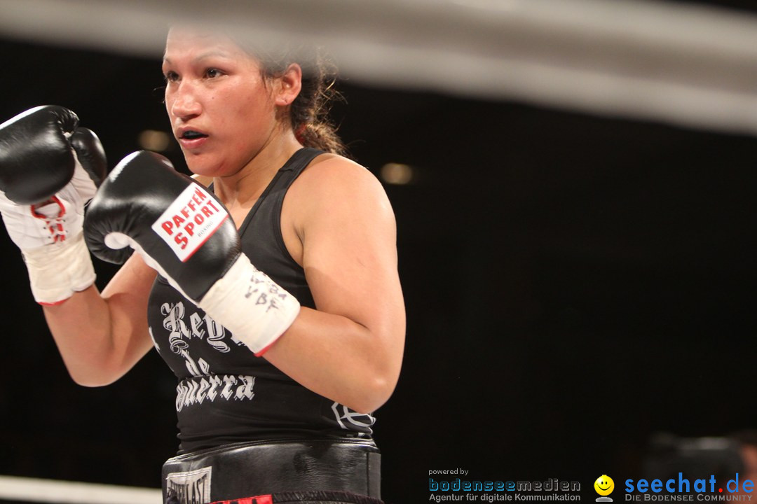 Rola El-Halabi vs. Victoria Cisneros: WM Boxkampf: Ulm, 10.05.2014