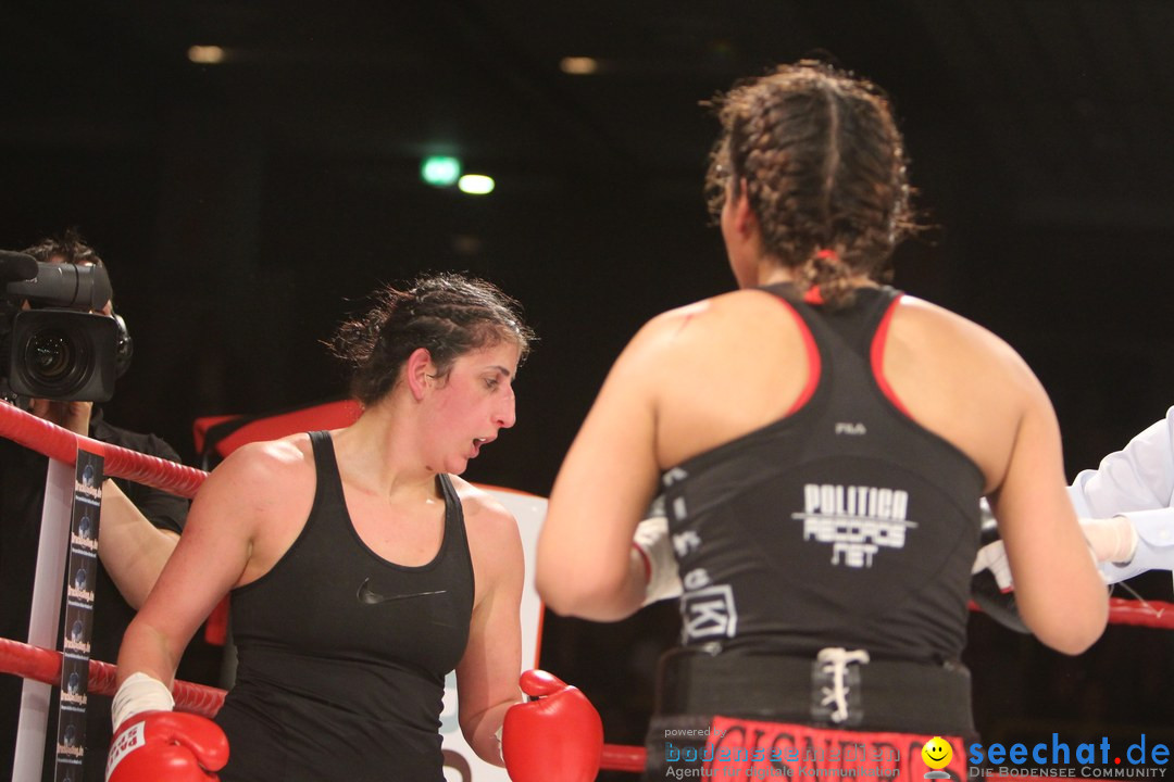 Rola El-Halabi vs. Victoria Cisneros: WM Boxkampf: Ulm, 10.05.2014