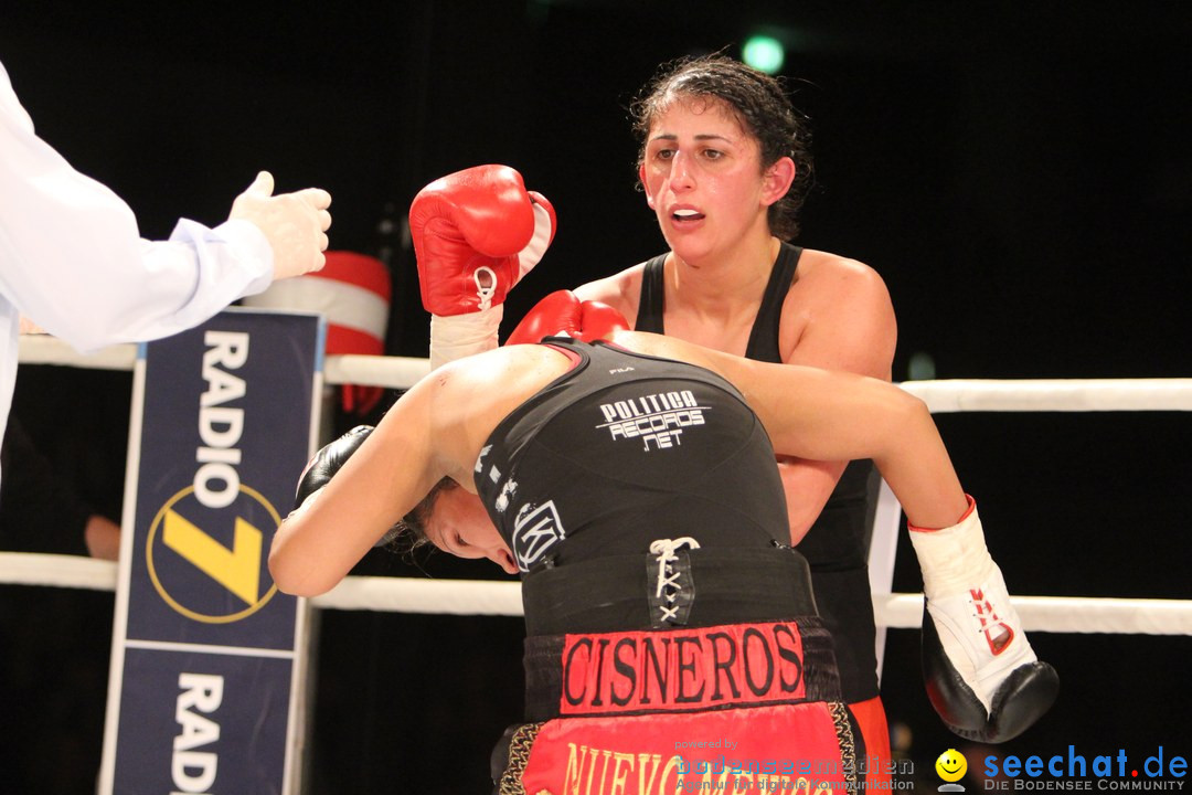 Rola El-Halabi vs. Victoria Cisneros: WM Boxkampf: Ulm, 10.05.2014