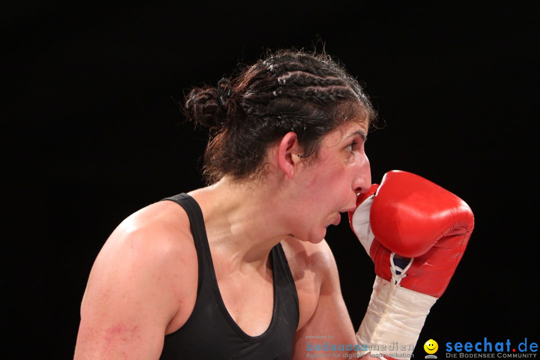 Rola El-Halabi vs. Victoria Cisneros: WM Boxkampf: Ulm, 10.05.2014