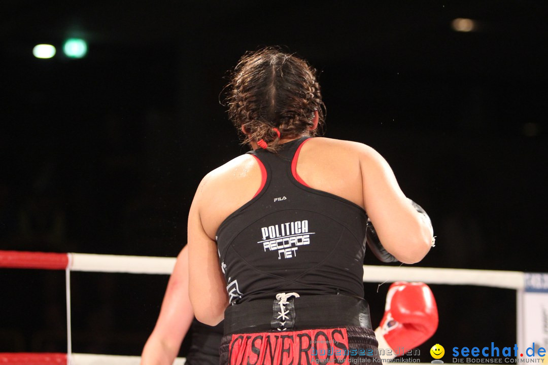 Rola El-Halabi vs. Victoria Cisneros: WM Boxkampf: Ulm, 10.05.2014