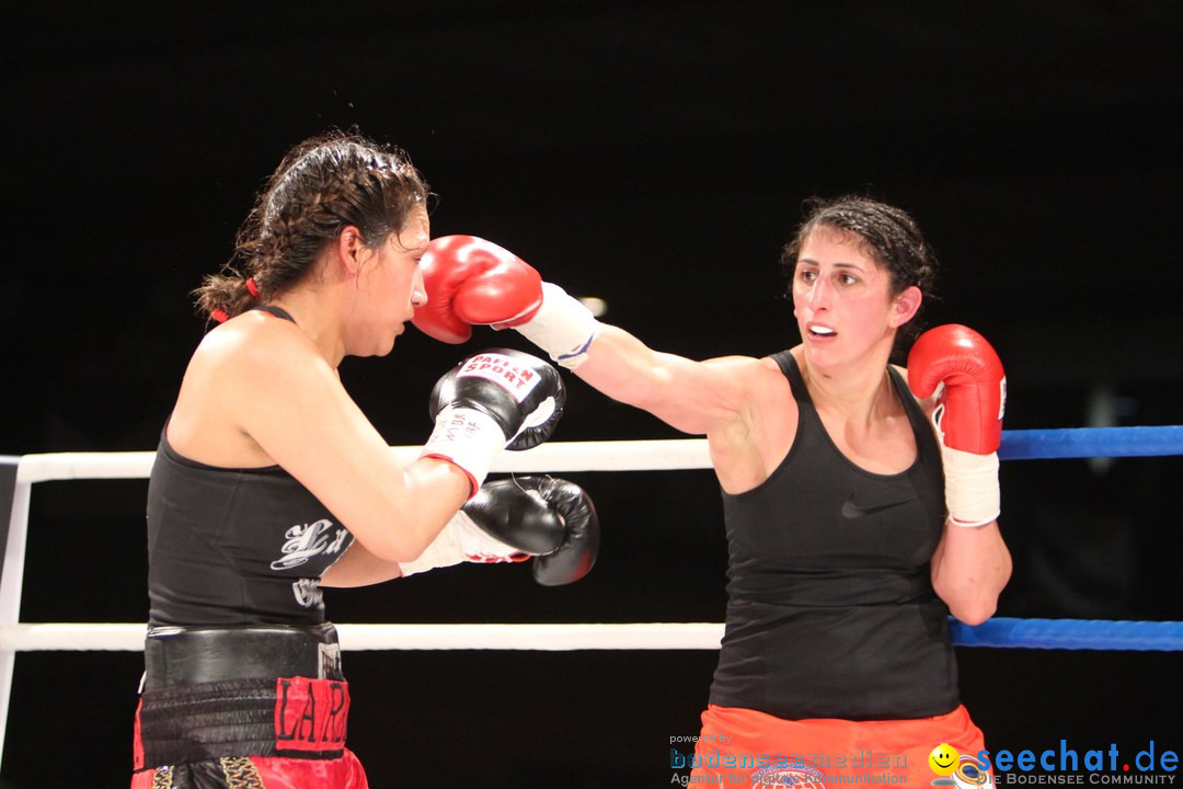 Rola El-Halabi vs. Victoria Cisneros: WM Boxkampf: Ulm, 10.05.2014