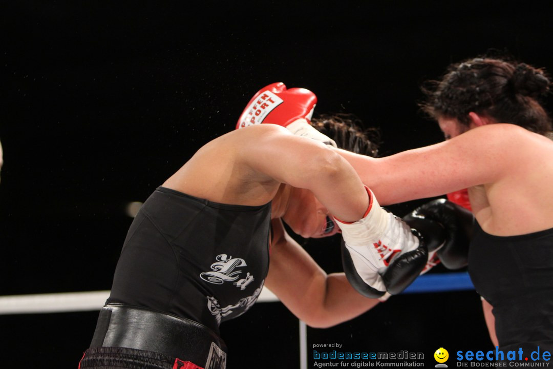 Rola El-Halabi vs. Victoria Cisneros: WM Boxkampf: Ulm, 10.05.2014