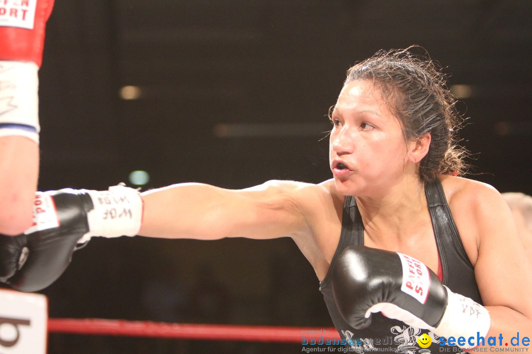 Rola El-Halabi vs. Victoria Cisneros: WM Boxkampf: Ulm, 10.05.2014