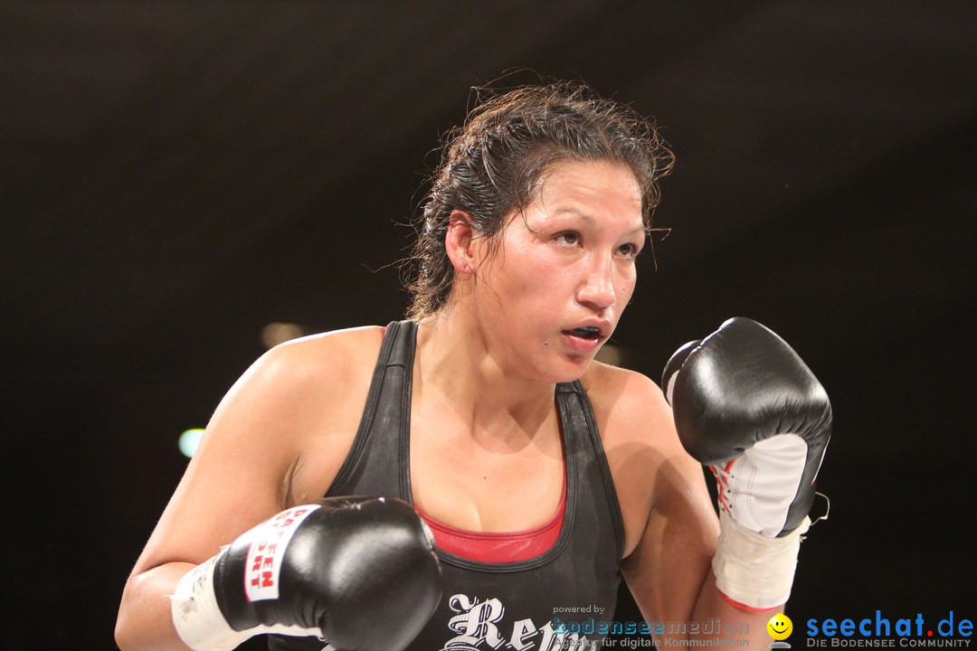 Rola El-Halabi vs. Victoria Cisneros: WM Boxkampf: Ulm, 10.05.2014