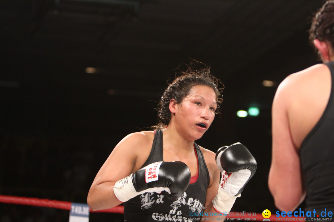 Rola El-Halabi vs. Victoria Cisneros: WM Boxkampf: Ulm, 10.05.2014