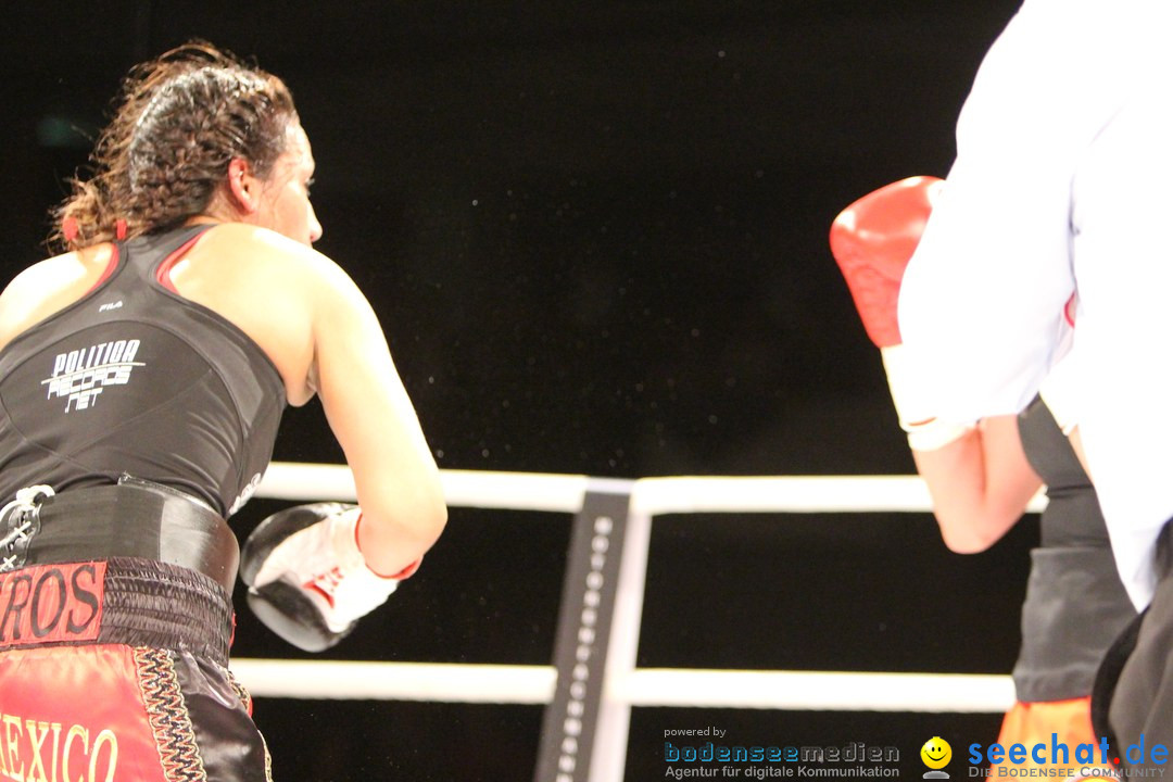 Rola El-Halabi vs. Victoria Cisneros: WM Boxkampf: Ulm, 10.05.2014