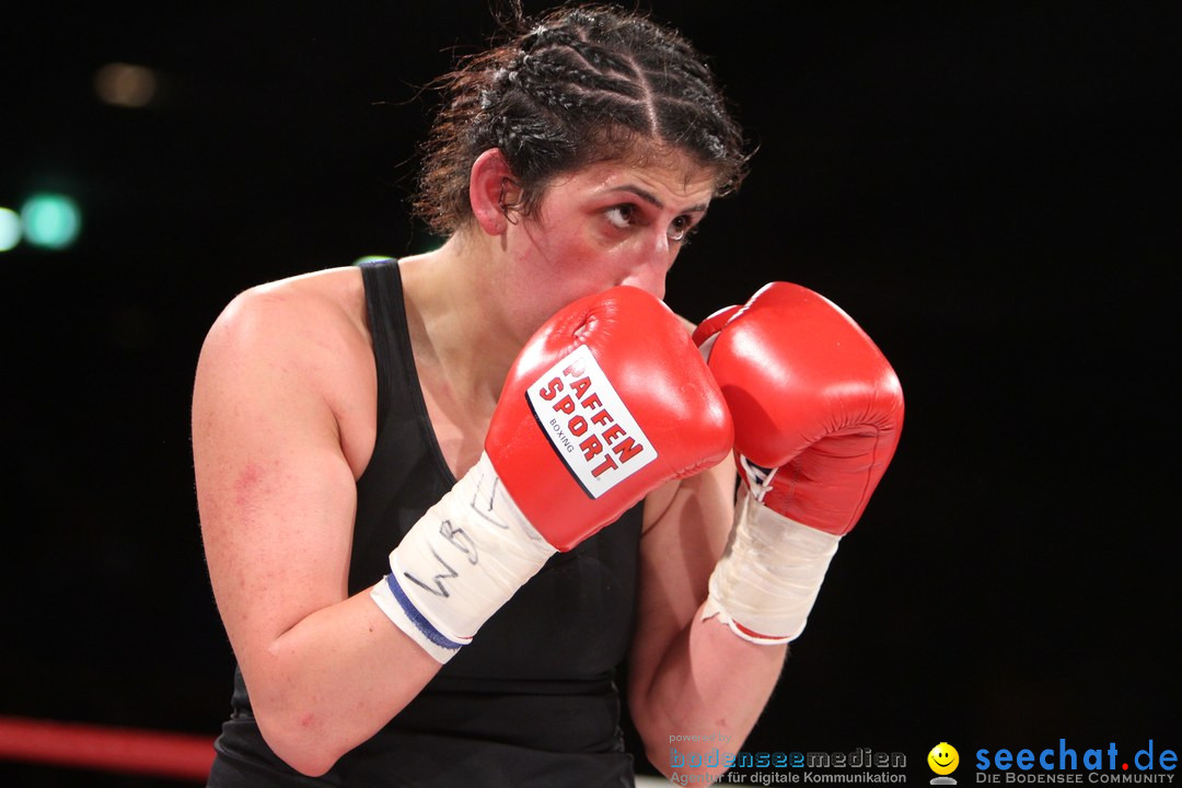 Rola El-Halabi vs. Victoria Cisneros: WM Boxkampf: Ulm, 10.05.2014