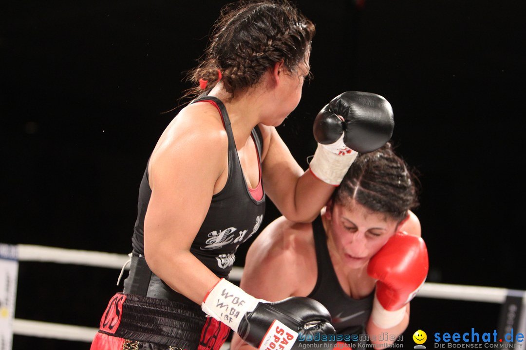 Rola El-Halabi vs. Victoria Cisneros: WM Boxkampf: Ulm, 10.05.2014