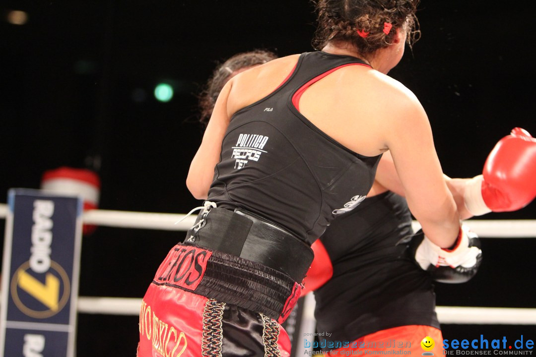 Rola El-Halabi vs. Victoria Cisneros: WM Boxkampf: Ulm, 10.05.2014