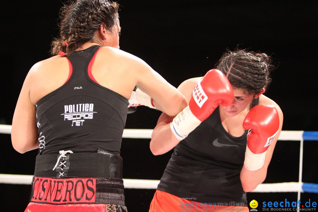 Rola El-Halabi vs. Victoria Cisneros: WM Boxkampf: Ulm, 10.05.2014