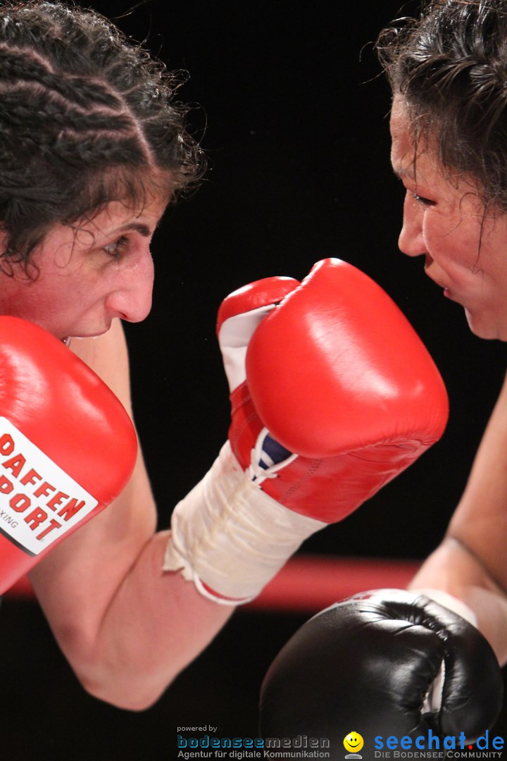 Rola El-Halabi vs. Victoria Cisneros: WM Boxkampf: Ulm, 10.05.2014