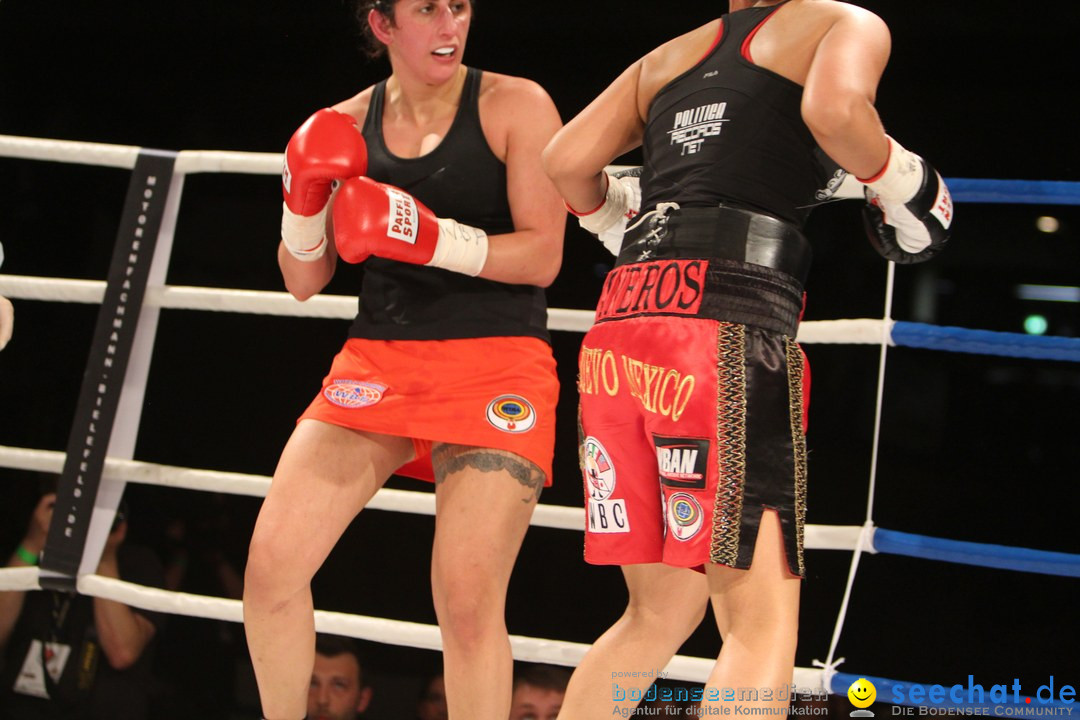 Rola El-Halabi vs. Victoria Cisneros: WM Boxkampf: Ulm, 10.05.2014