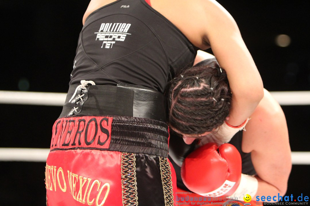 Rola El-Halabi vs. Victoria Cisneros: WM Boxkampf: Ulm, 10.05.2014