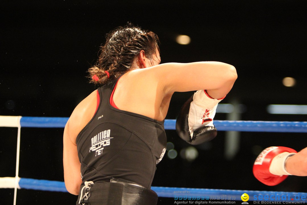 Rola El-Halabi vs. Victoria Cisneros: WM Boxkampf: Ulm, 10.05.2014