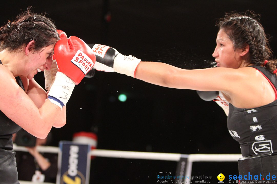 Rola El-Halabi vs. Victoria Cisneros: WM Boxkampf: Ulm, 10.05.2014