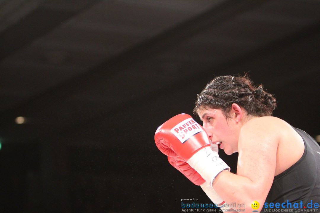 Rola El-Halabi vs. Victoria Cisneros: WM Boxkampf: Ulm, 10.05.2014