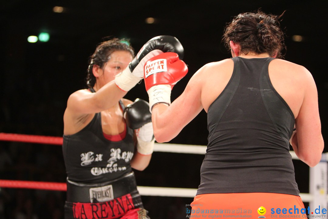 Rola El-Halabi vs. Victoria Cisneros: WM Boxkampf: Ulm, 10.05.2014