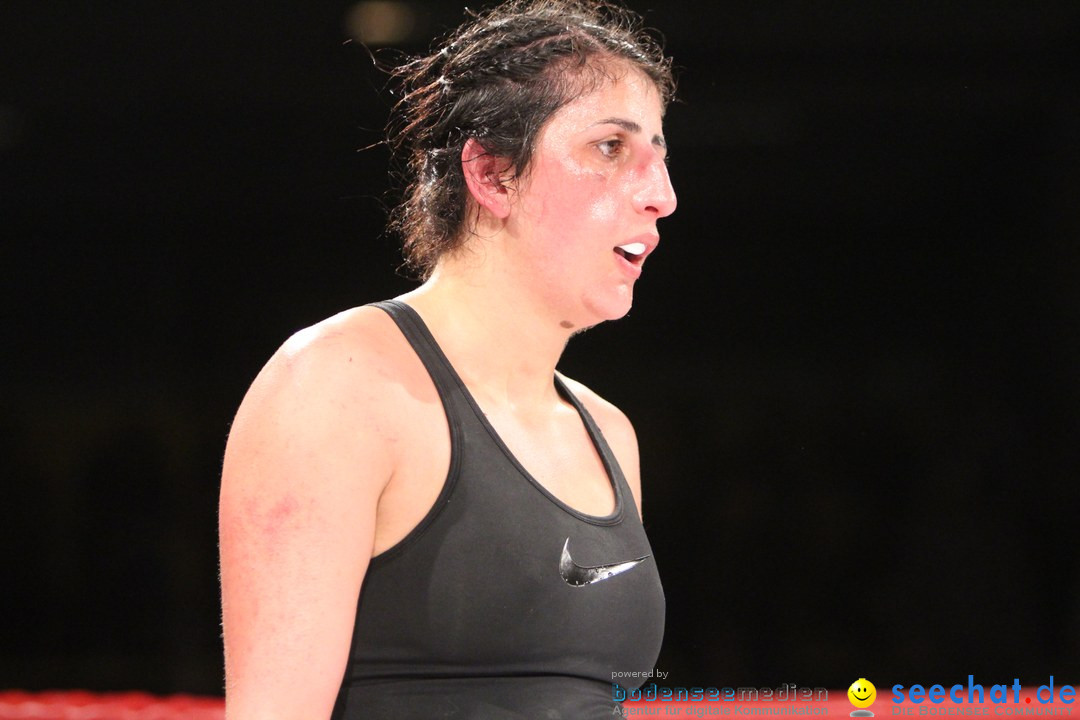 Rola El-Halabi vs. Victoria Cisneros: WM Boxkampf: Ulm, 10.05.2014