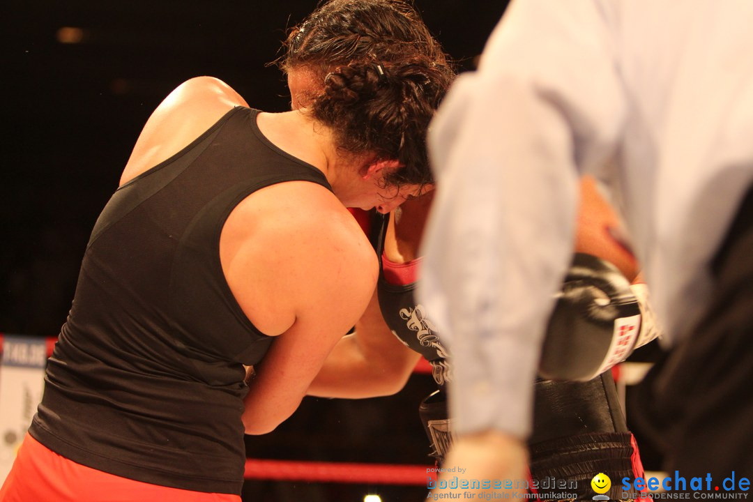 Rola El-Halabi vs. Victoria Cisneros: WM Boxkampf: Ulm, 10.05.2014