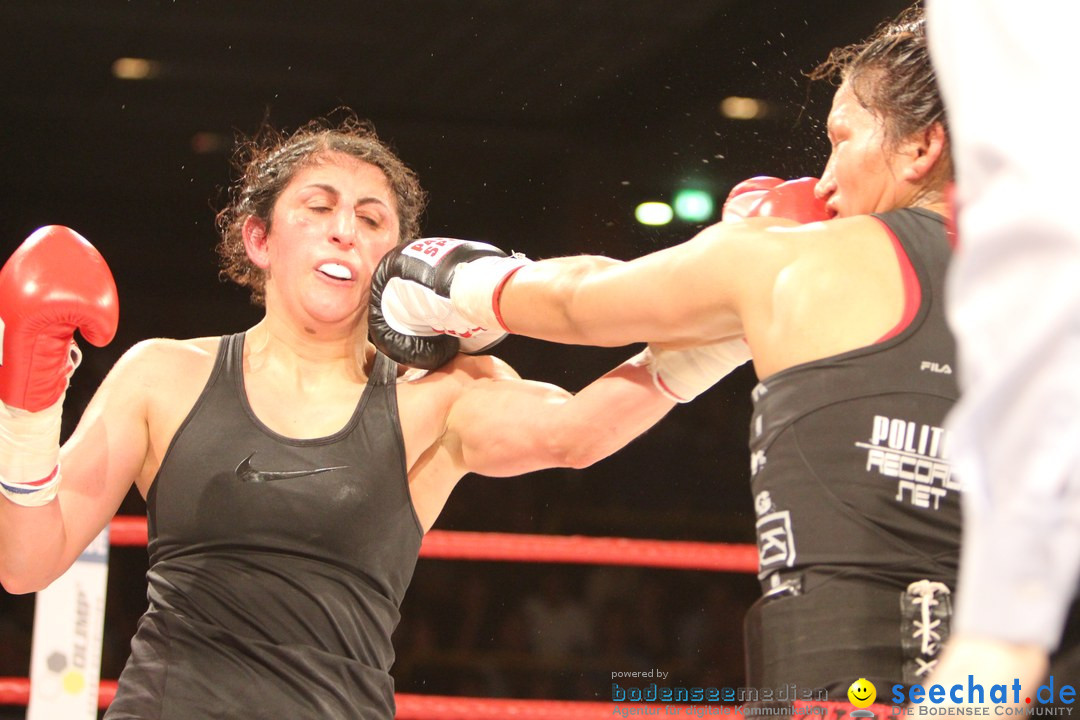 Rola El-Halabi vs. Victoria Cisneros: WM Boxkampf: Ulm, 10.05.2014