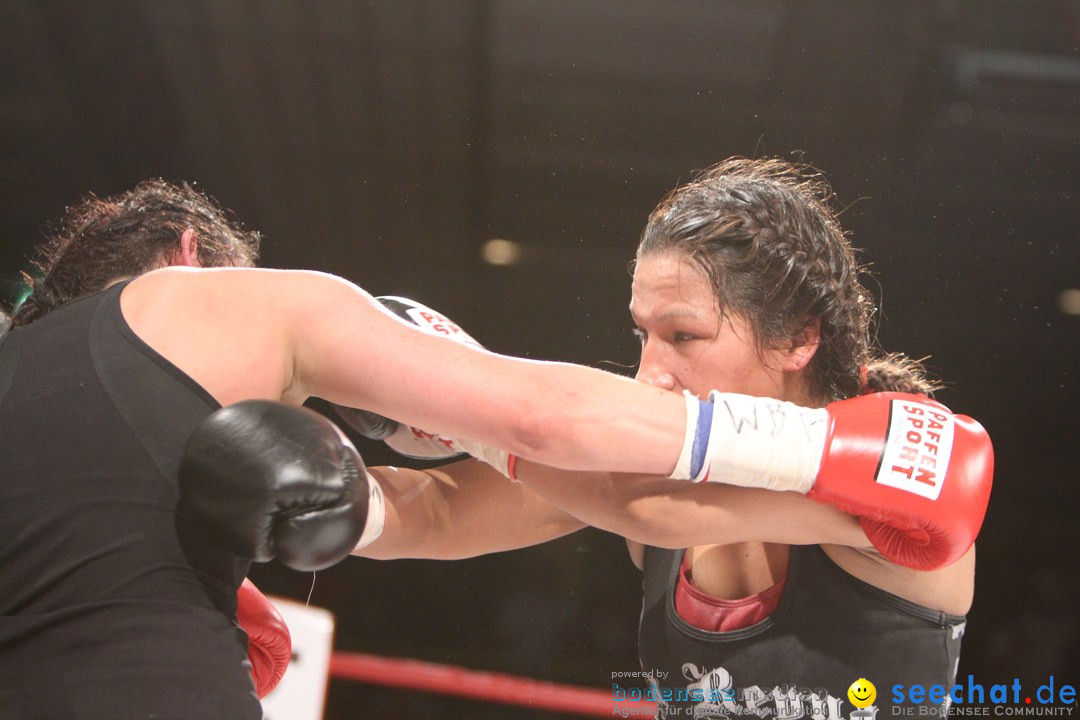 Rola El-Halabi vs. Victoria Cisneros: WM Boxkampf: Ulm, 10.05.2014