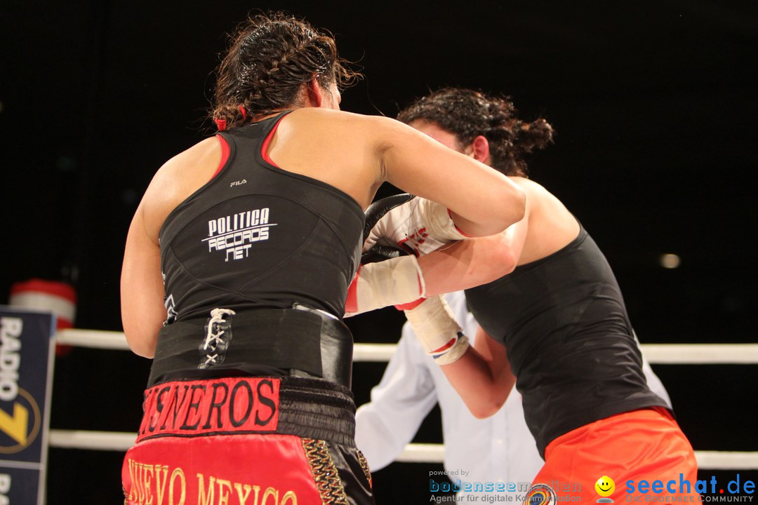 Rola El-Halabi vs. Victoria Cisneros: WM Boxkampf: Ulm, 10.05.2014