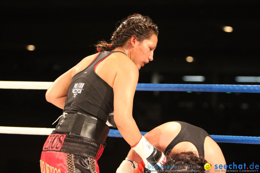 Rola El-Halabi vs. Victoria Cisneros: WM Boxkampf: Ulm, 10.05.2014