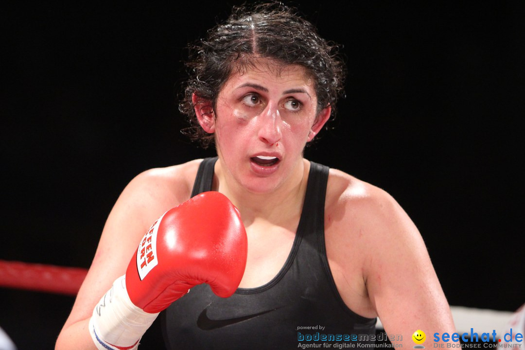 Rola El-Halabi vs. Victoria Cisneros: WM Boxkampf: Ulm, 10.05.2014