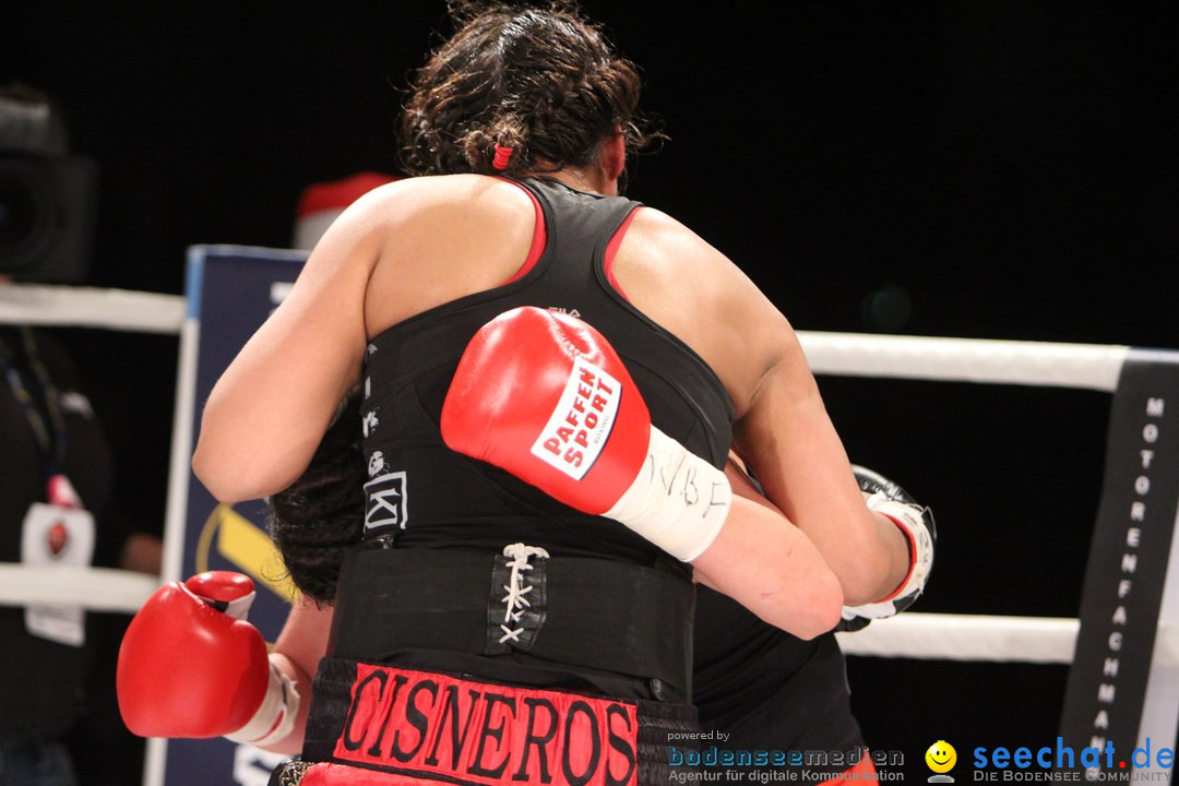 Rola El-Halabi vs. Victoria Cisneros: WM Boxkampf: Ulm, 10.05.2014