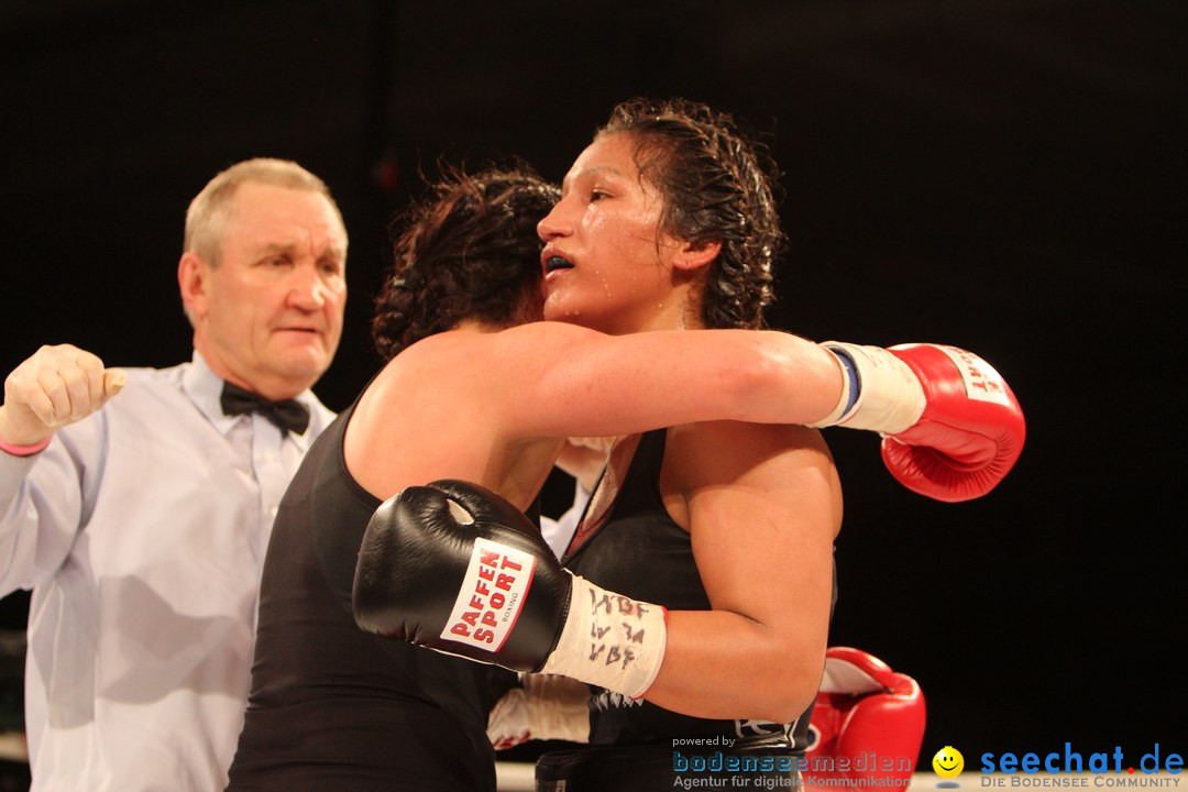 Rola El-Halabi vs. Victoria Cisneros: WM Boxkampf: Ulm, 10.05.2014