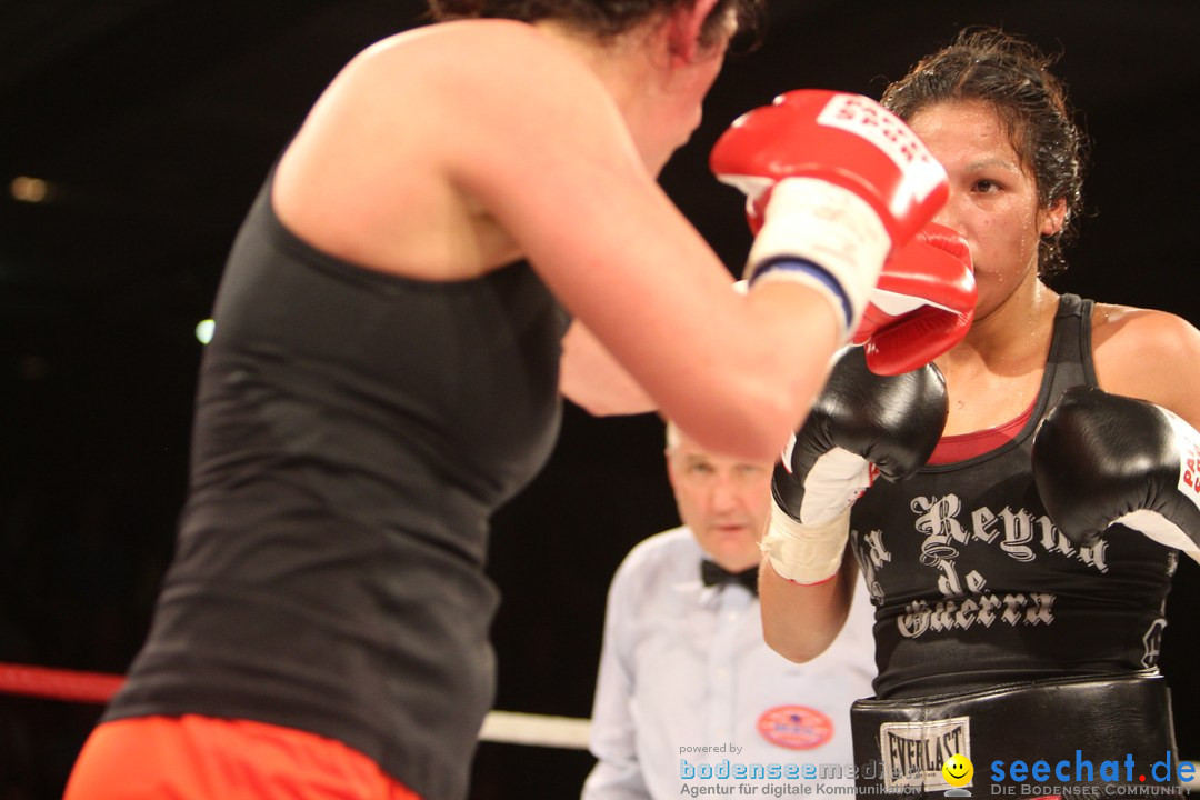 Rola El-Halabi vs. Victoria Cisneros: WM Boxkampf: Ulm, 10.05.2014