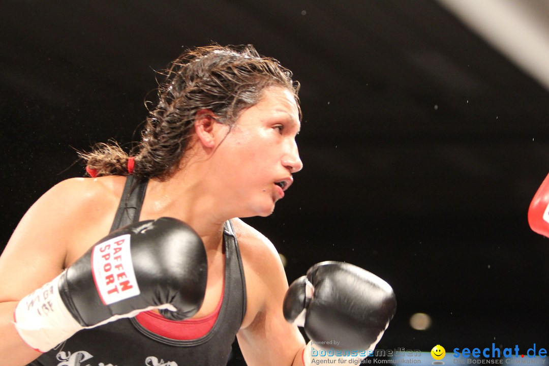 Rola El-Halabi vs. Victoria Cisneros: WM Boxkampf: Ulm, 10.05.2014