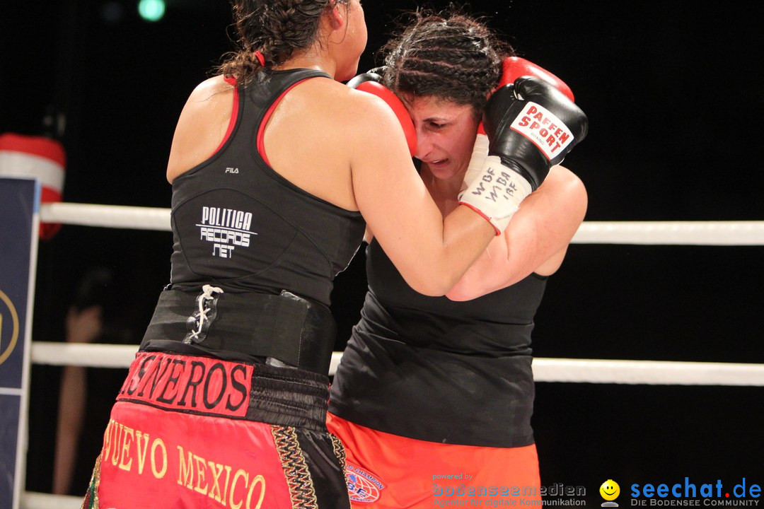 Rola El-Halabi vs. Victoria Cisneros: WM Boxkampf: Ulm, 10.05.2014