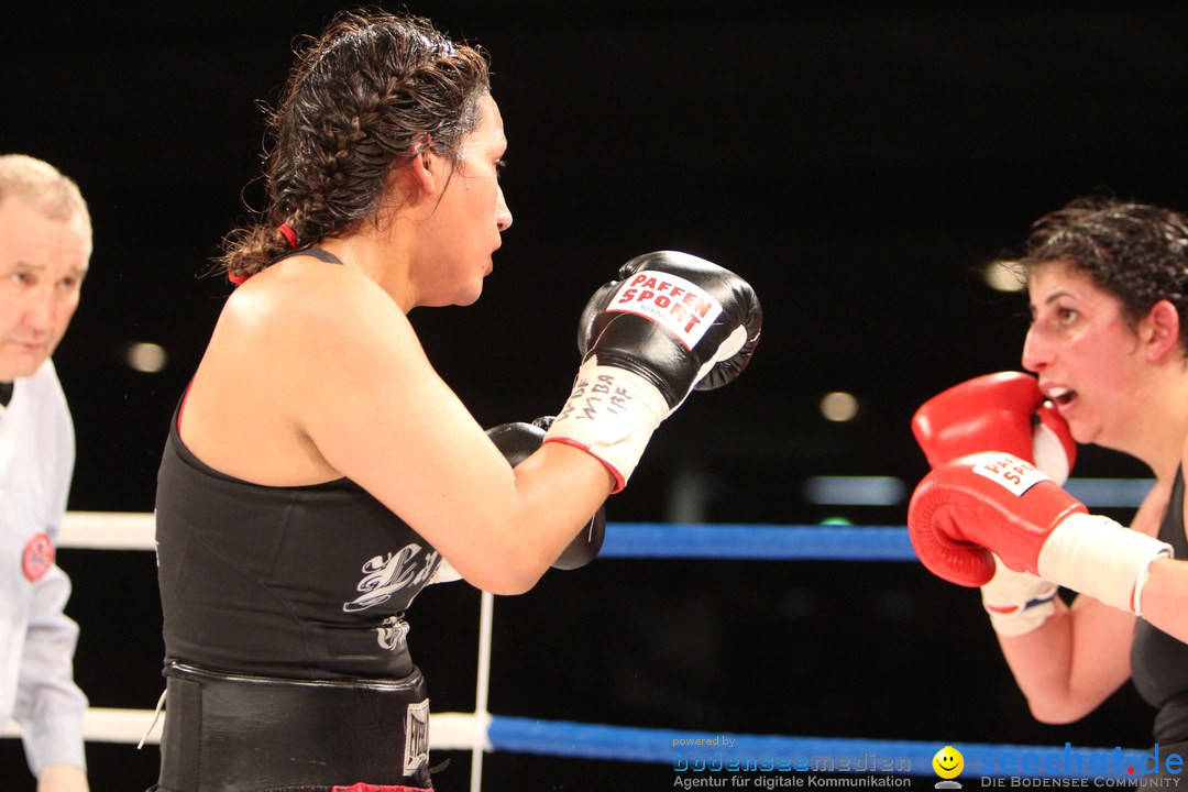 Rola El-Halabi vs. Victoria Cisneros: WM Boxkampf: Ulm, 10.05.2014